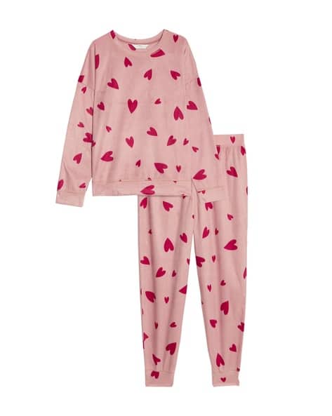 Pj Set Marks And Spencer Heart Pyjamas GORGEOUS BNWT M&S DREAM