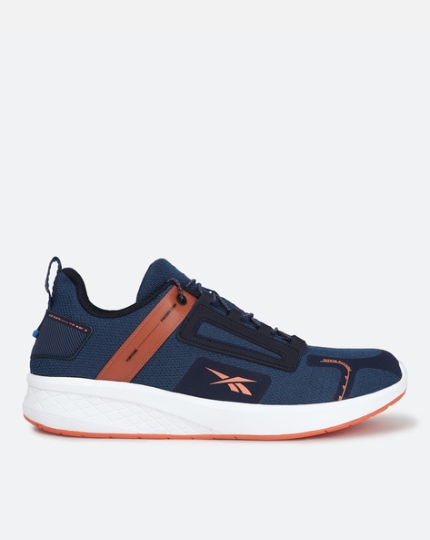 Reebok navy running sport shoes hot sale for men