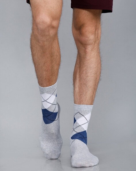 Buy Multicoloured Socks for Men by DOLLAR Online