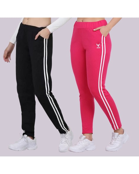 Buy Green Track Pants for Men by FITKIN Online | Ajio.com
