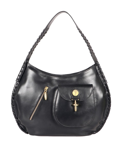 Hidesign Womens Leather Handcrafted Satchel Bag Handbag Purse Light Brown  Medium | eBay