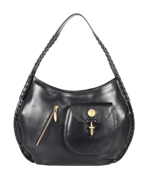 Hidesign Womens Leather Handcrafted Satchel Bag Handbag Purse Light Brown  Medium | eBay