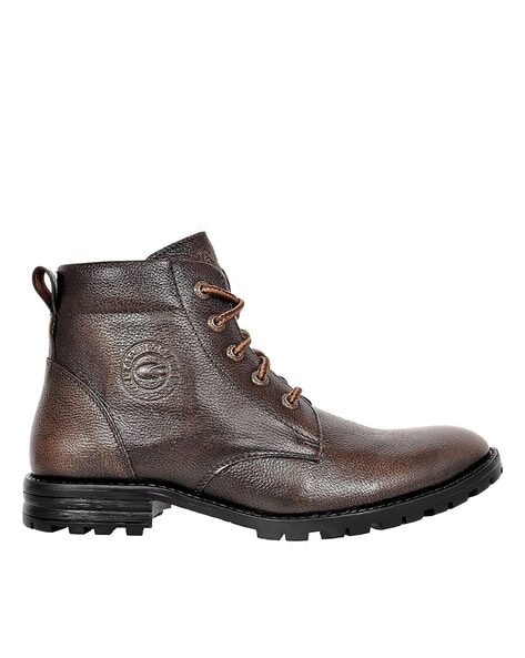 Men Zip-Closure Ankle-Length Boots