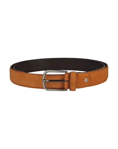 Da Milano Men Slim Belt with Tang-Buckle Closure