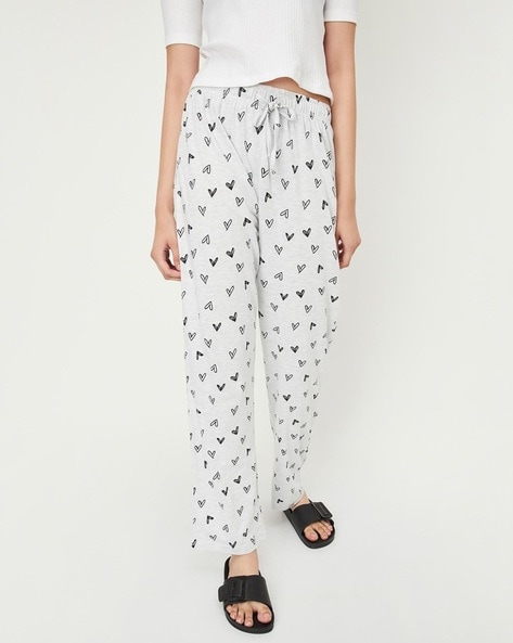 Grey heart online pyjamas