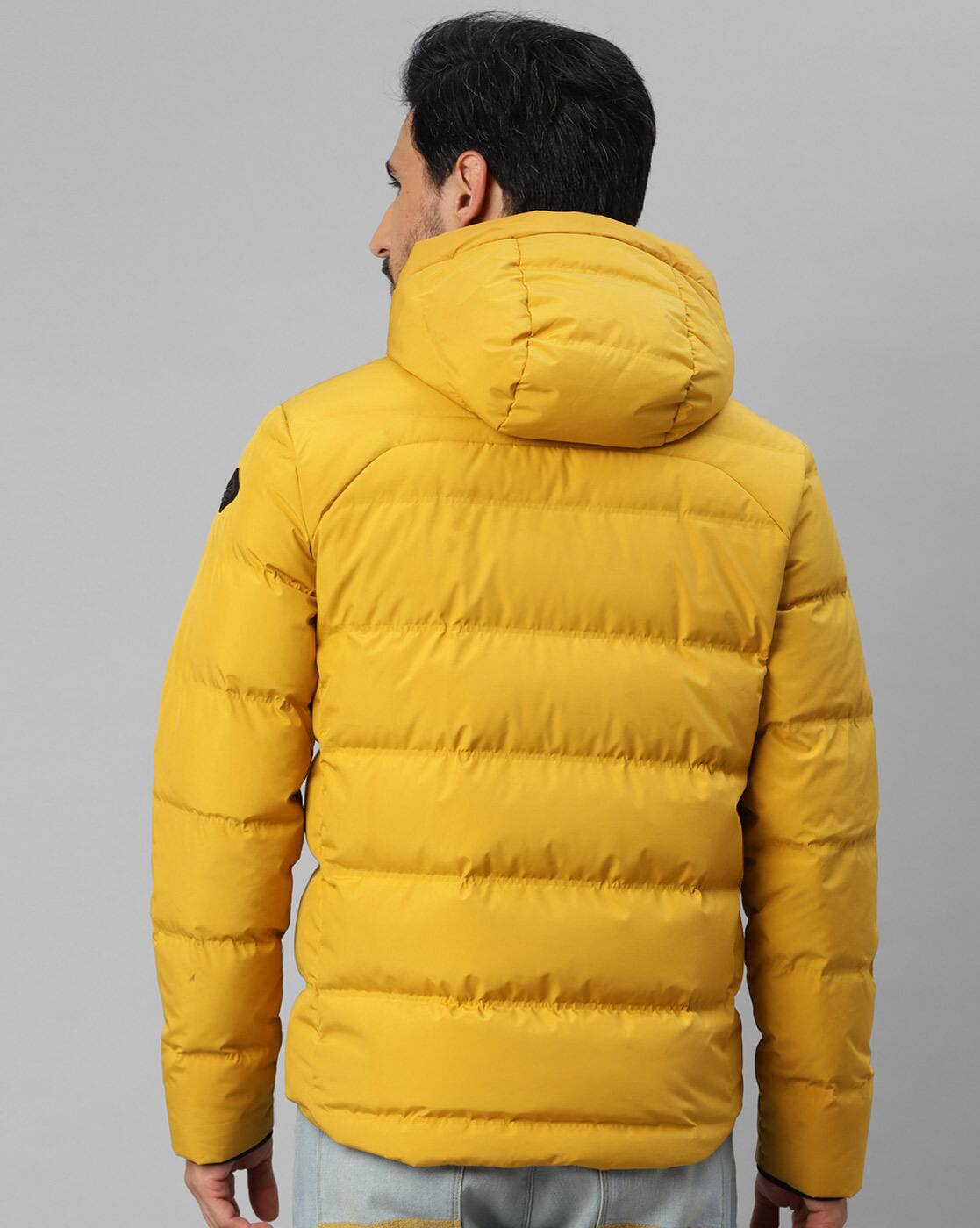 Buy Royal Enfield Men Quilted Regular Fit Hoode Online | Ajio.com