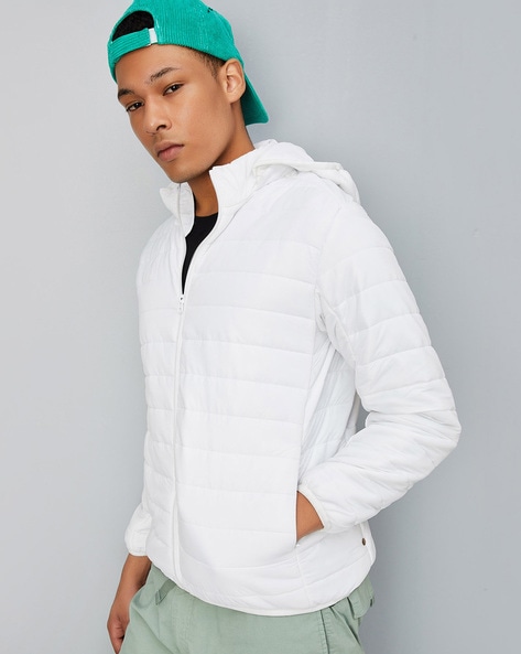 Manchester Puffer Jacket - White – Thats So Fetch US
