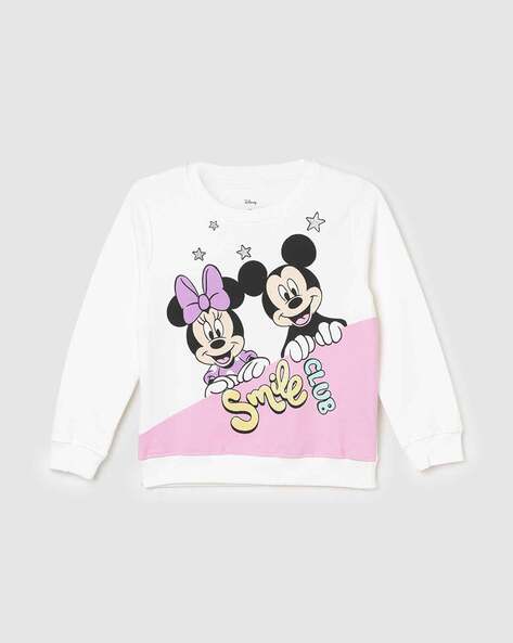 Buy Off white Sweatshirts Hoodie for Girls by MAX Online Ajio