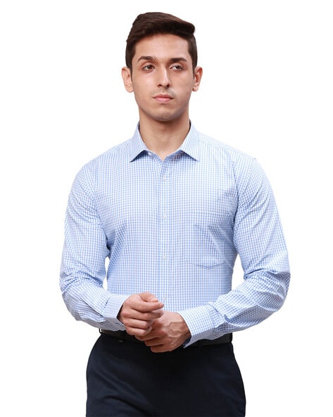 Park avenue hot sale slim fit shirts