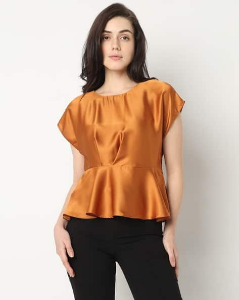 vero moda peplum top