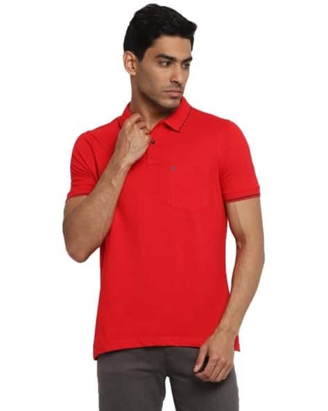 Men Slim Fit Polo T-Shirt