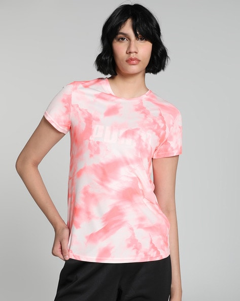 Puma tie dye t shirt best sale