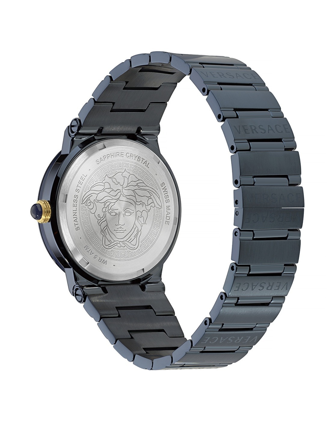 Versace stainless steel sapphire crystal online watch