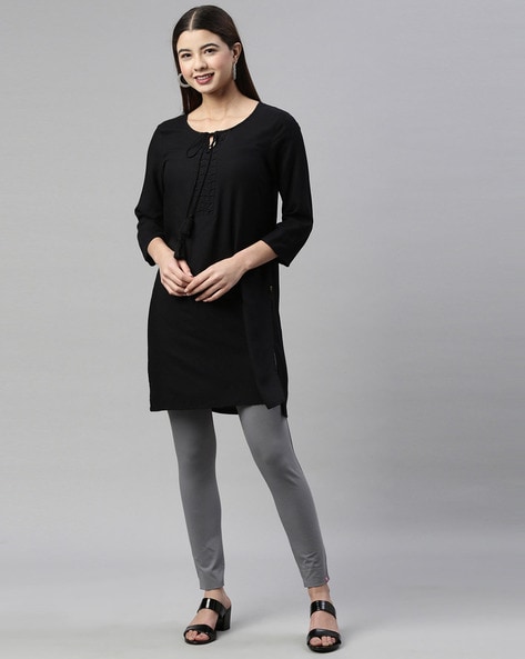 Buy Grey Leggings for Women by MISSIVA Online Ajio