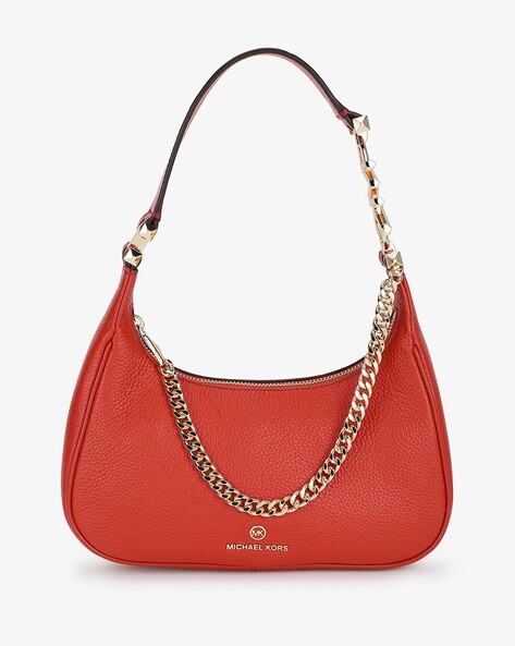 Piper Small Pebbled Leather Shoulder Bag