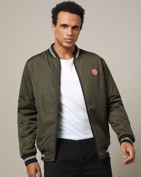 SPYKAR Men Regular Fit Bomber Jacket