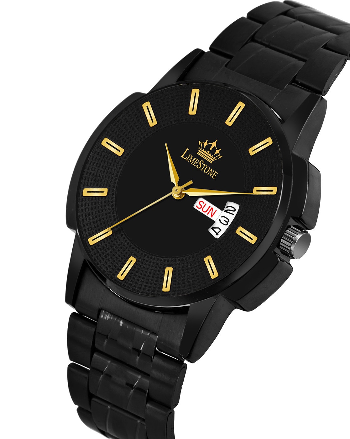 Buy LIMESTONE Analog Black Dial Black Strap Watch For Men (LS3078) Online  at Best Prices in India - JioMart.