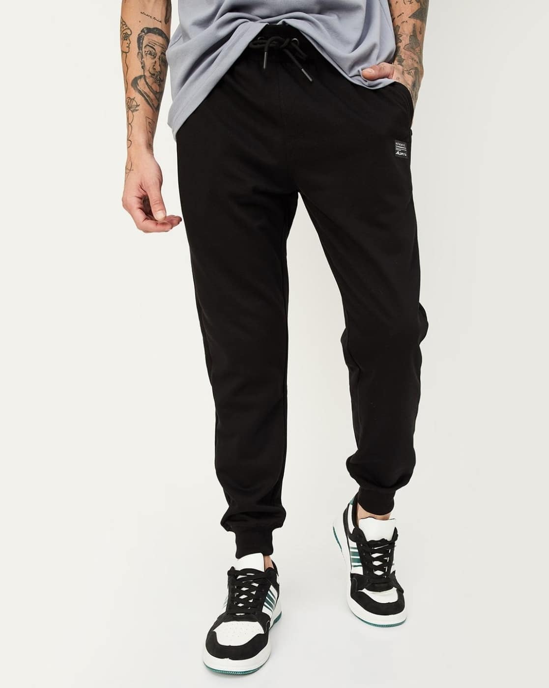 Maxfashion Orders Sports Joggers Buy Black Track Pants For Men By