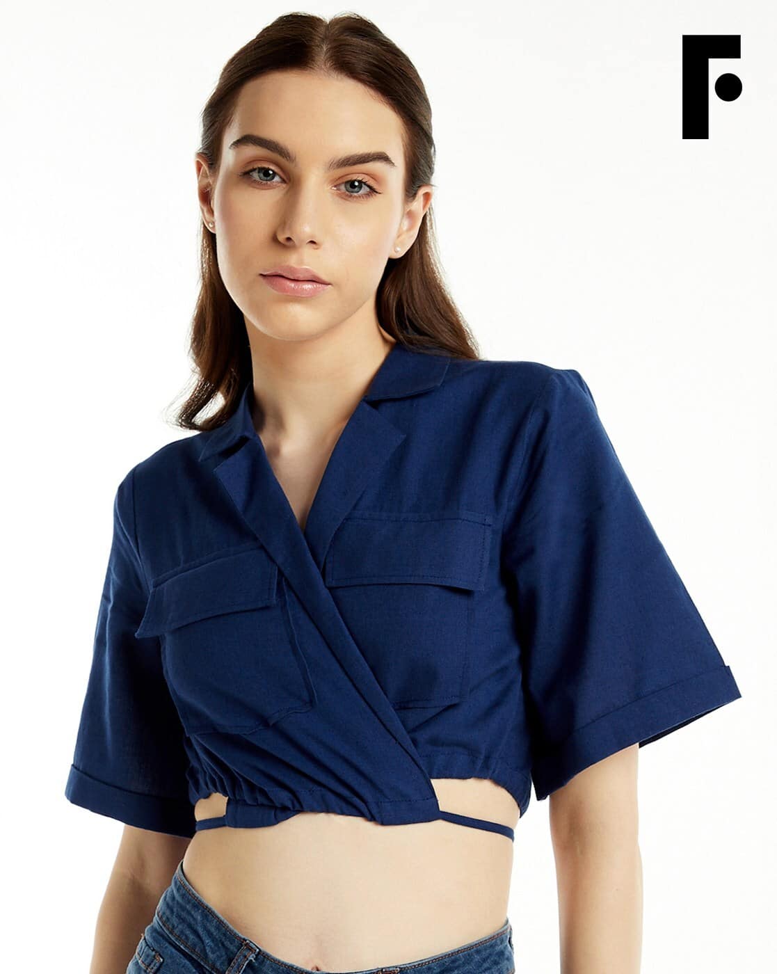 Buy Blue Shirts for Women by FOUNDRY Online | Ajio.com