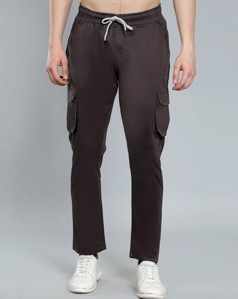 Solid Men Dark Grey Cargo Pant, Regular Fit at Rs 330/piece in New Delhi |  ID: 25918210188