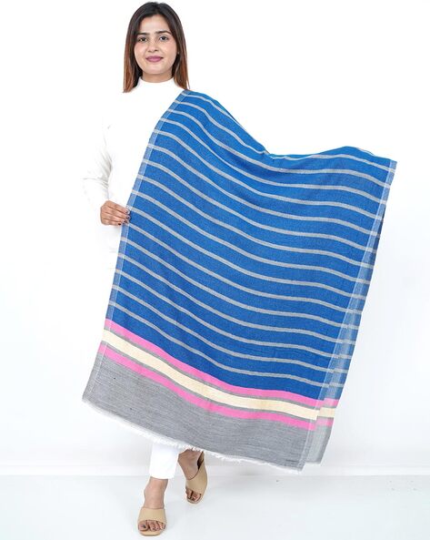 Women Striped Stole Price in India