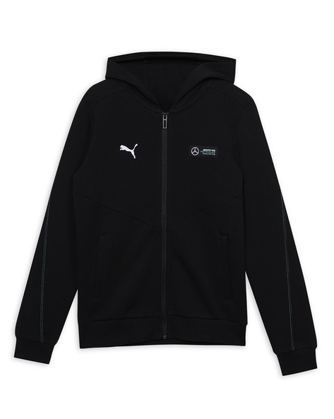 Buy PUMA Motorsport Men Black Ferrari SF Lightweight Vent Hooded Track  Jacket - Jackets for Men 1885503 | Myntra