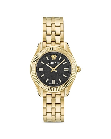 Versace women's gold discount watches