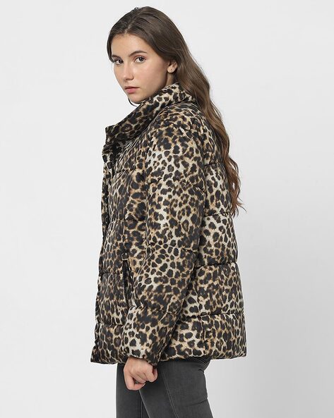 Vintage Leopard Print Faux Fur Coat (Size 10/12) | Bespoke Not Broke