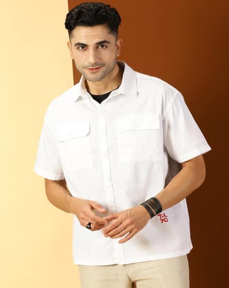 Buy White Shirts for Men by THOMAS SCOTT Online