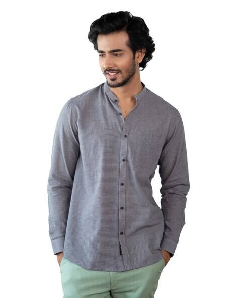 Buy Grey Shirts for Men by Trybest Online