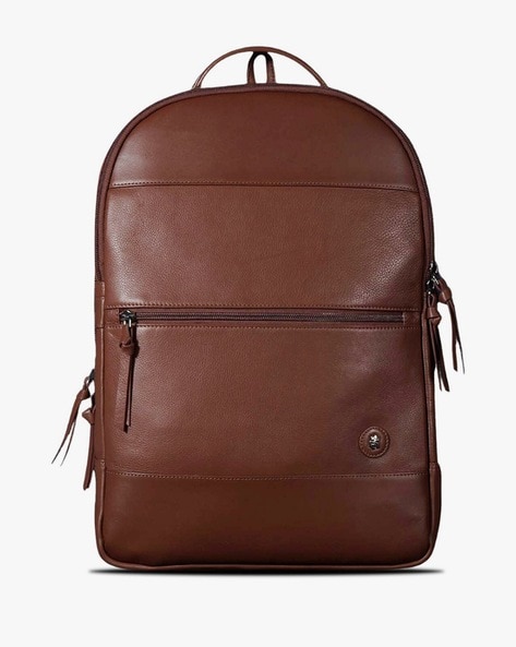 Dark brown outlet backpack