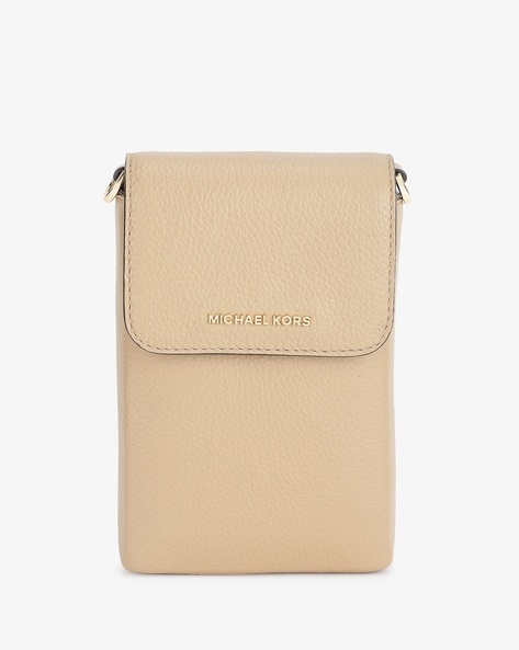 Michael kors discount leather smartphone crossbody