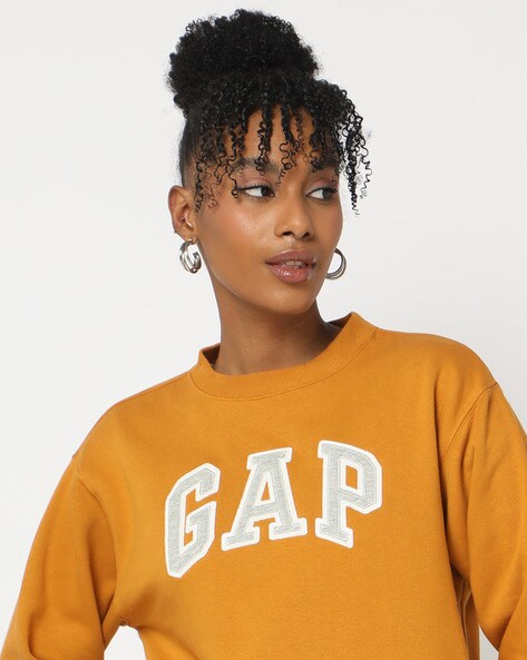 Gap yellow shop sweatshirt