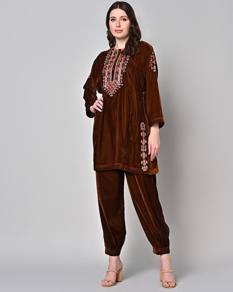Aarke Ritu Kumar Embroidered Kurta & Pant Set