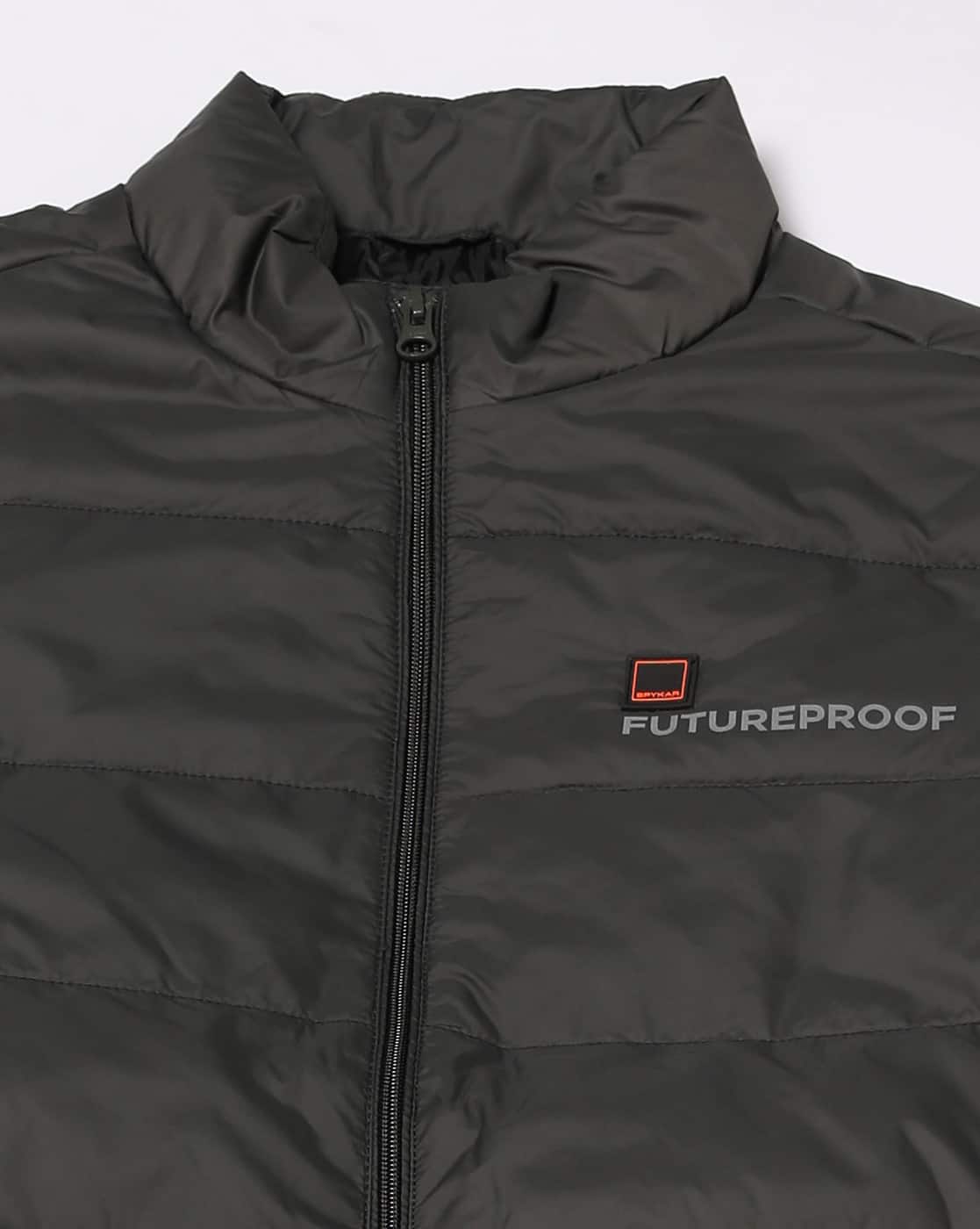 Men Regular Fit Puffer Jacket