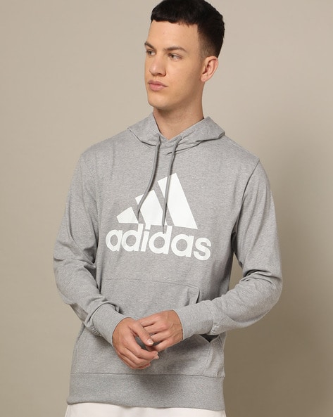 Buy Grey Sweatshirt Hoodies for Men by ADIDAS Online Ajio