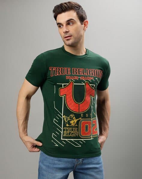Buy Green Tshirts for Men by TRUE RELIGION Online