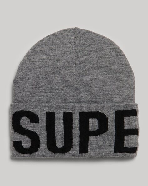 Superdry Branded Knitted Beanie