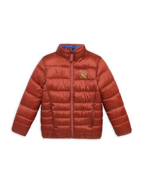 Buy Brown Jackets Coats for Boys by PUMA Online Ajio