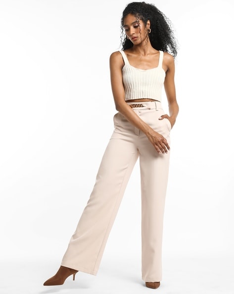 Wearever Straight-Leg Trousers | JJill