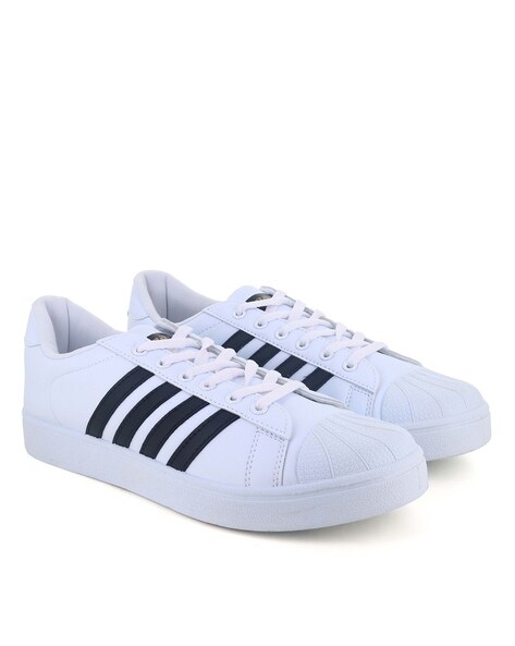 White shoes for hot sale men sparx