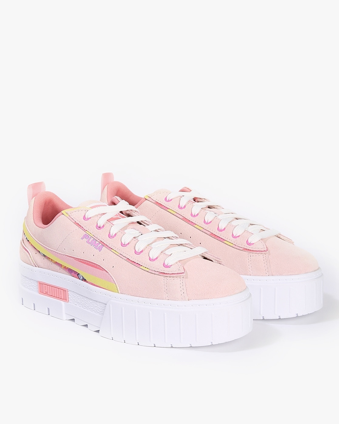 Mayze Breaking News Lace-Up Sneakers