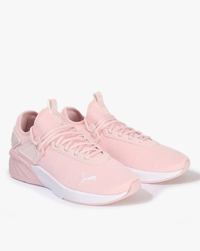 Puma pink shoes clearance womens