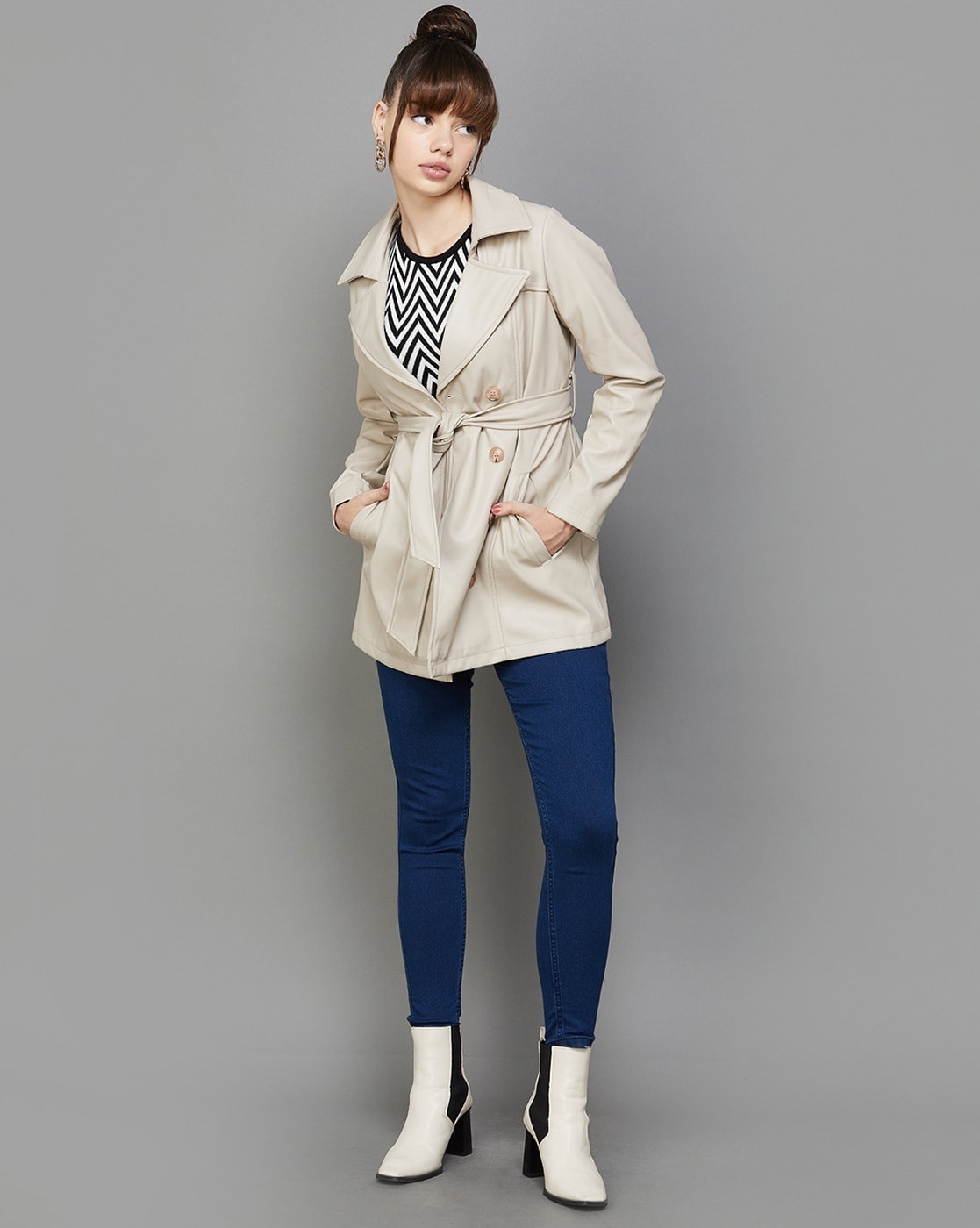  Tejiojio Trench Coats For Women Pea Coats For Women