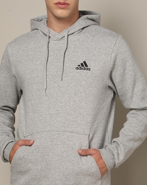 Adidas originals linear discount fleece overhead hoodie pin