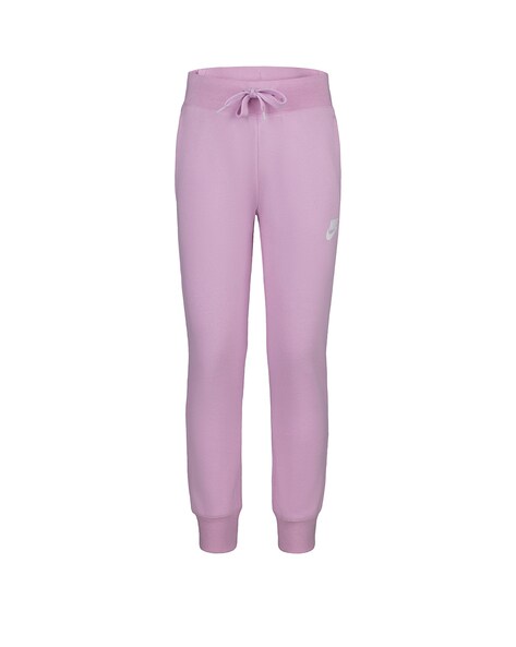 Nike store joggers pink