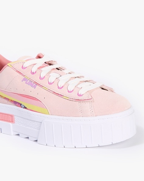 All pink best sale pumas