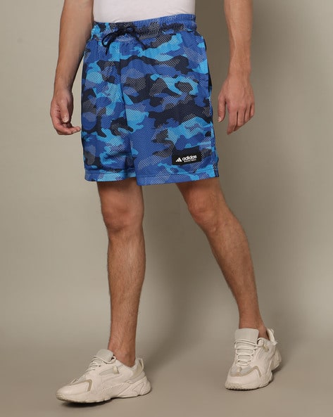 Buy Blue Shorts 3/4ths for Men by Adidas Originals Online