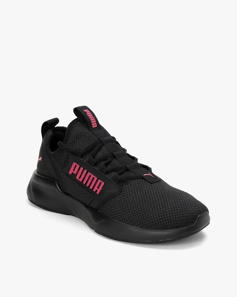 Puma soft discount foam dames zwart