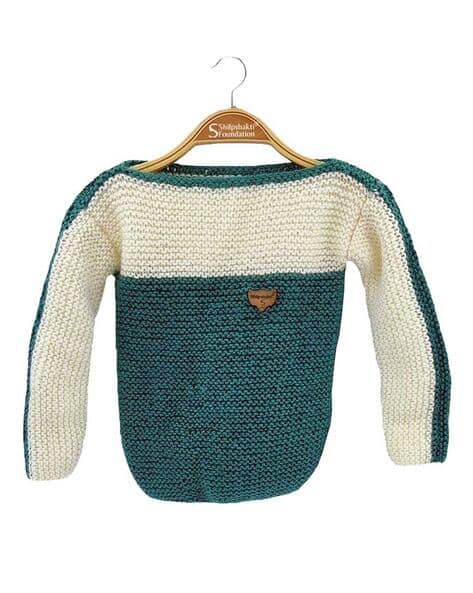 Buy Green Sweaters Cardigans for Boys by ShilpShakti Online